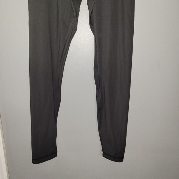 Crz Yoga Dark Charcoal Gray Leggings Athletic Ankle Length Size 4/6 Small 4 6 - Picture 2 of 7